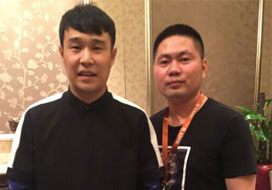 广州PG国际与明星合影