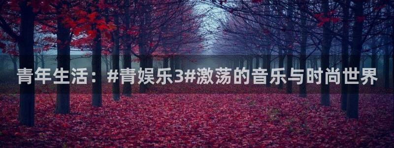 pg国际：青年生活：#青娱乐3#激荡的音乐与时尚世界